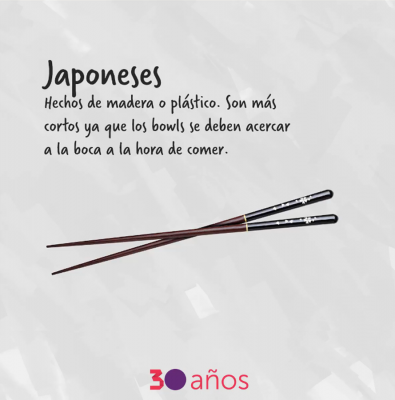 En qué se diferencian los palillos chinos, japoneses y coreanos: no todos  son iguales