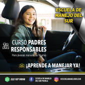 ¡Inscríbete hoy y da el primer paso hacia tu nueva habilidad de vida! - Escuela de Manejo del Sur Puebla