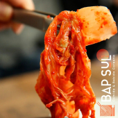 Si quieres sentirte como en Corea debes probar nuestro Kimchi, preparado a base de Chicoria fermentada, salsa de pescado y otros ingredientes que le dan un sabor especial.  - Bapsul Corean Food