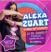 Alexa Zuart  Stand Up Comedy en Puebla
