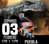 Dinosaurios en Vivo en Puebla