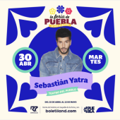 Sebastián Yatra en Puebla