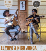 El Yopo y Nico Junca en Puebla