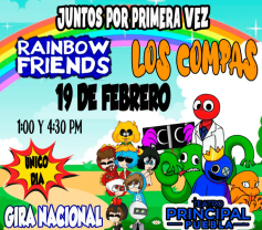 Robloxo Rainbow Friends, . Cartelera de Teatro - LA NACION