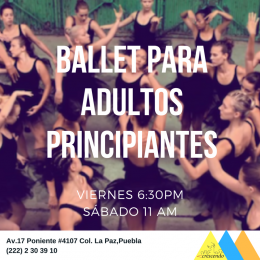 Ballet para adultos principiantes - Crescendo Music - Puebla