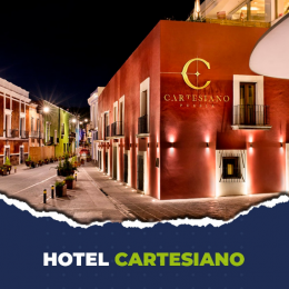 Un hotel de lujo en Puebla ubicado en el centro histórico, el lugar perfecto, en una ciudad que goza...