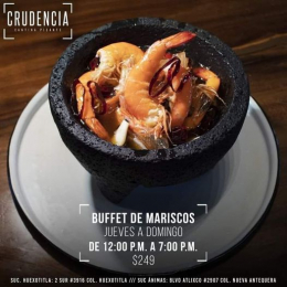 TP: Fotos de: Para la comida o la cruda, conoce nuestros Buffets –  Crudencia Cantina Picante - Puebla – 