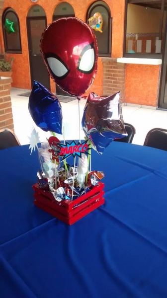 TP: Fotos de: Fiesta infantil temática spiderman Jardín de fiestas Alebrij  – Salón Jardín de fiestas Alebrije y Eventos a Domicilio en Puebla - Puebla  – 